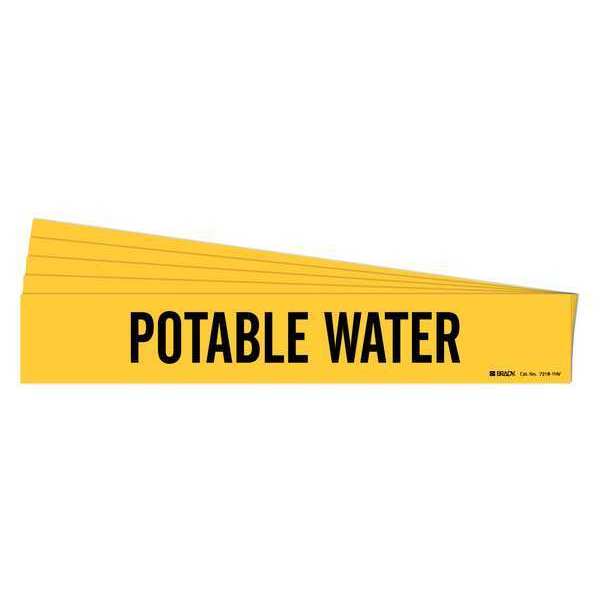Pipe Marker, Adhesive, 4