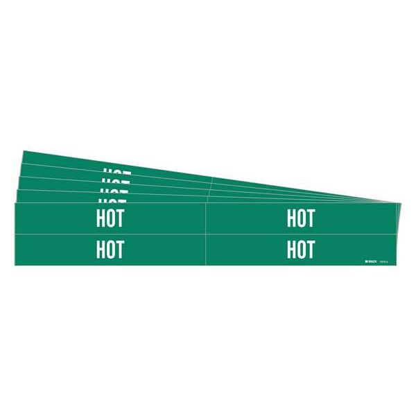 Pipe Marker, Adhesive, 1-1/8