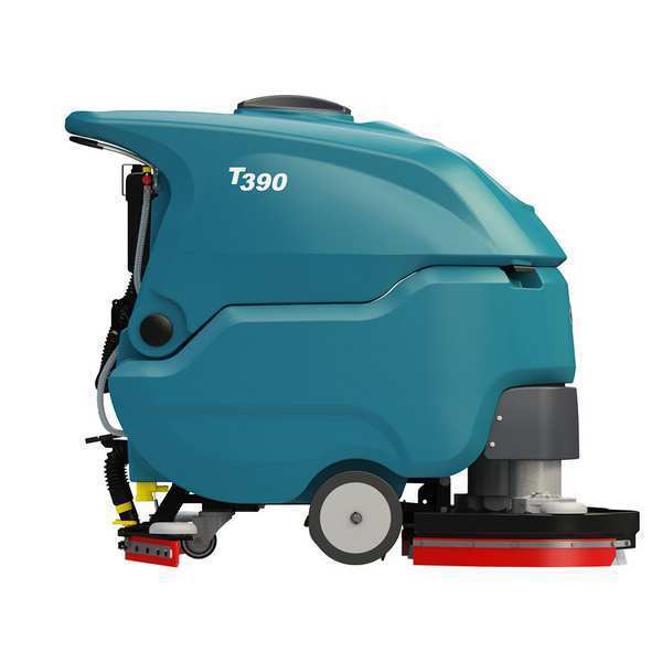 Floor Scrubber, 18.5 gal, 28 in Path