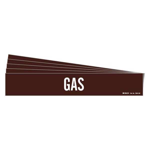 Pipe Marker, Adhesive, 4