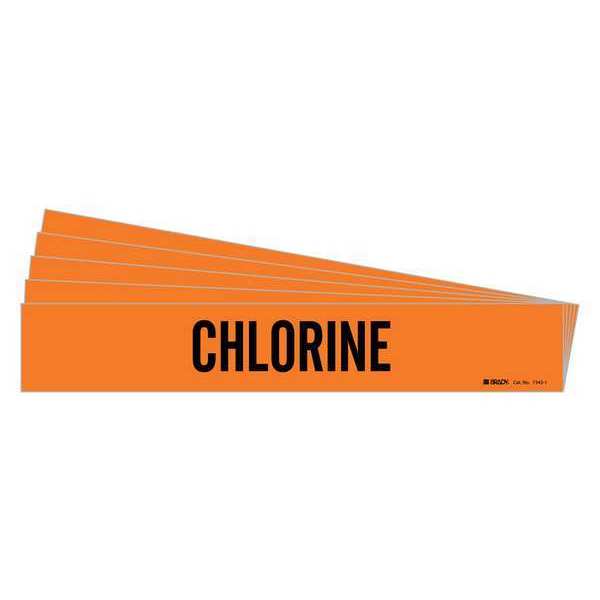 Pipe Marker, Adhesive, 2-1/4