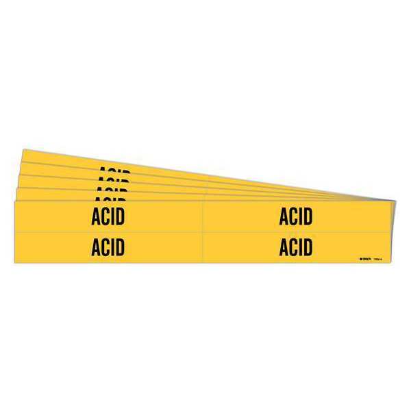 Pipe Marker, Adhesive, 1-1/8