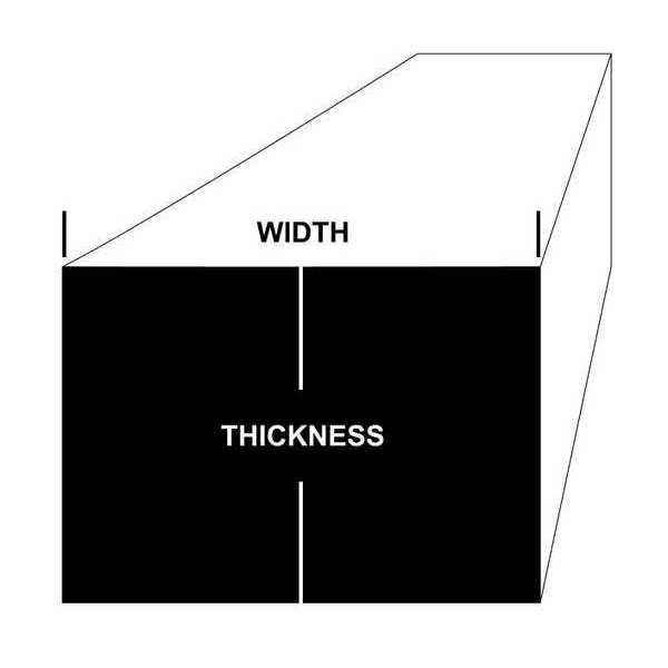 SS Rectangular Bar, 12