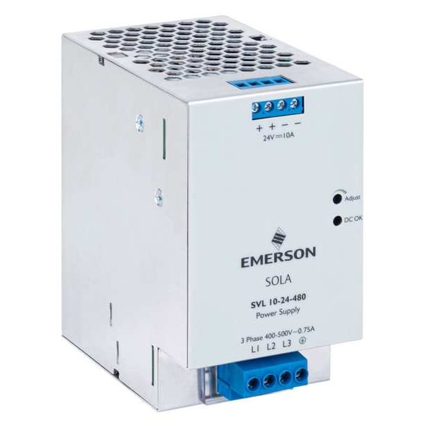 Din Rail Power Supply, 10 A, 240 W