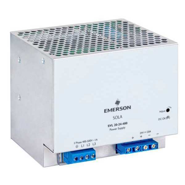 Din Rail Power Supply, 20 A, 480 W