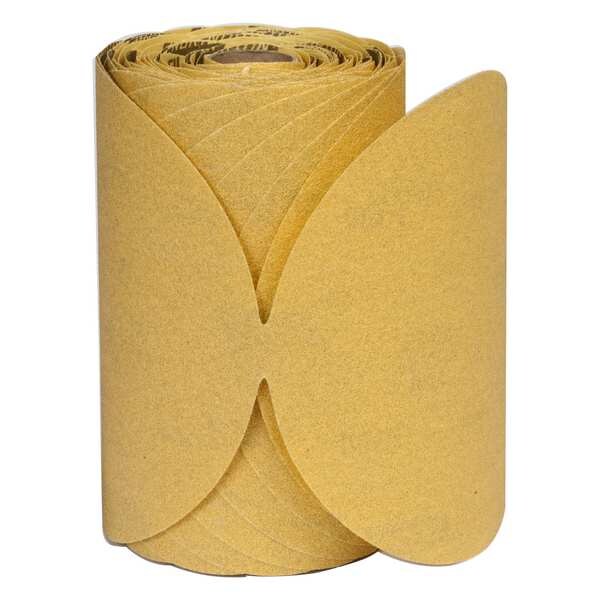 PSA Sanding Disc Roll, 6 in Dia, P120 G