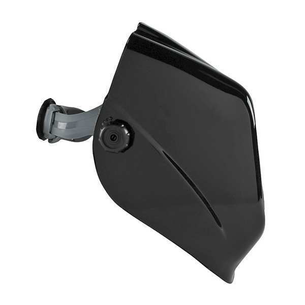 Welding Helmet, Black, Clear Lens