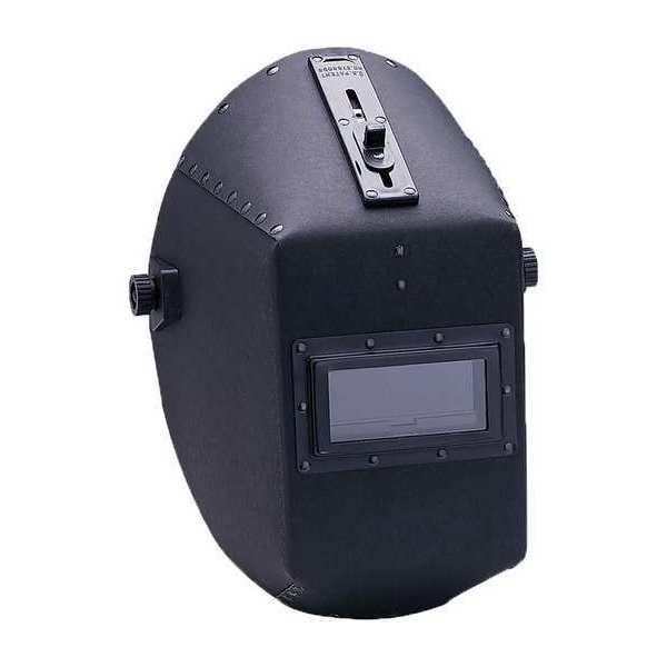 Welding Helmet, Black, Clear Lens