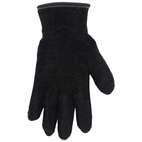 Gloves, Glass/Synthetic, Black/White, M, PR