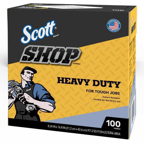 Dry Wipe, Blue, 10 Wipes, 8 1/4 in x 16 3/4 in