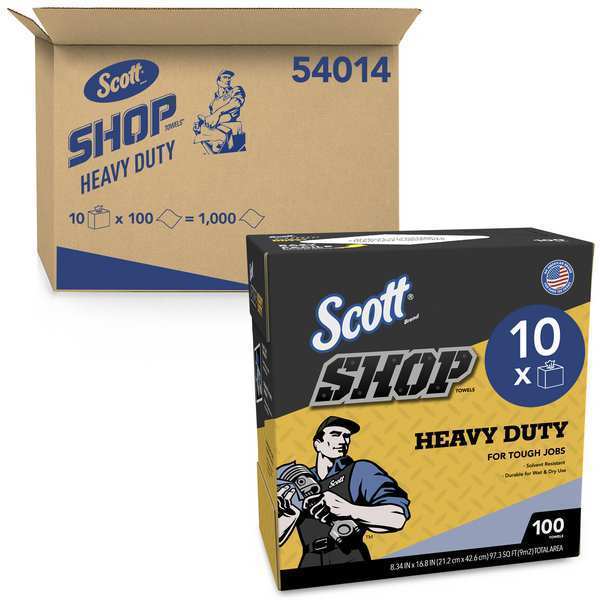 Dry Wipe, Blue, 10 Wipes, 8 1/4 in x 16 3/4 in