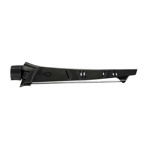 Fixed Blade Knife, Steel, 15 in L