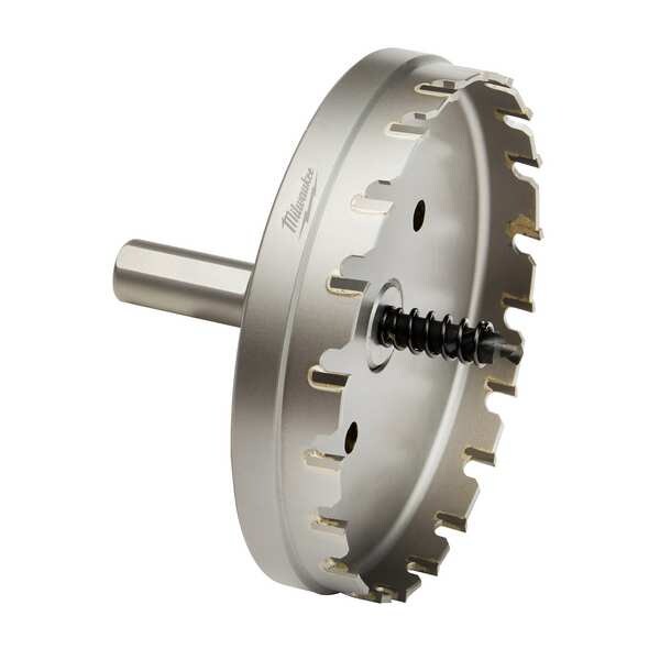 4 in. One-Piece Carbide Hole Cutter for Stainless Steel