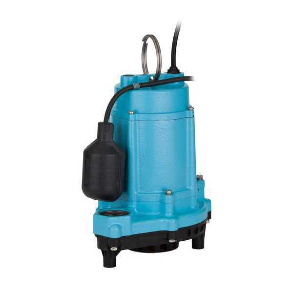 Sump Pump, Cast Iron Body, 1/3 hp