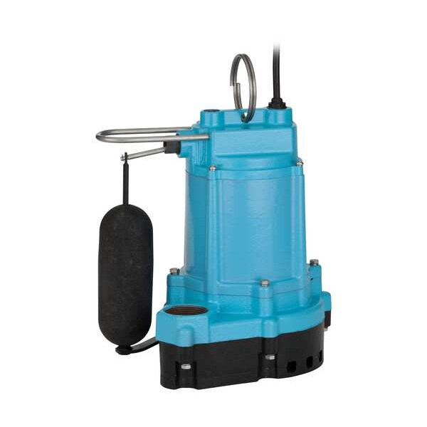 Sump Pump, Cast Iron Body, 1/3 hp