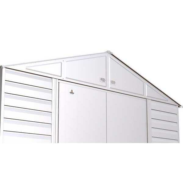 10x12 Select Steel Storage Shed, Flute Grey