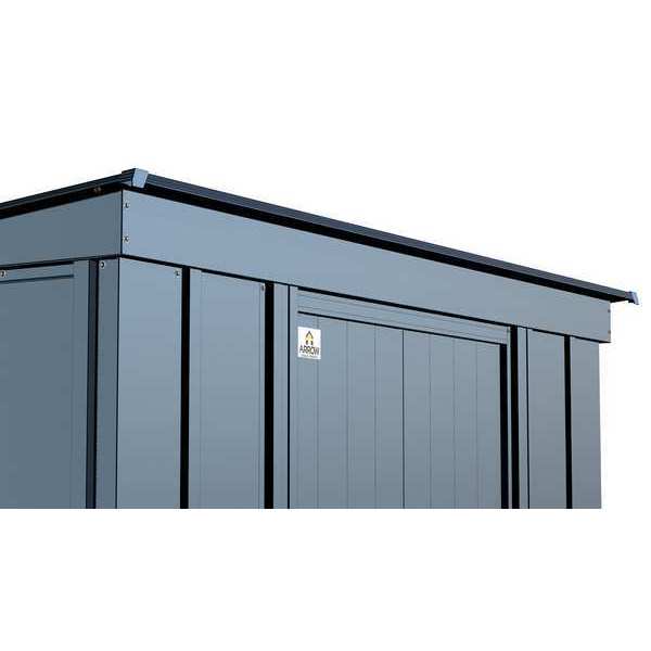 6x4 Classic Steel Storage Shed, Blue Grey