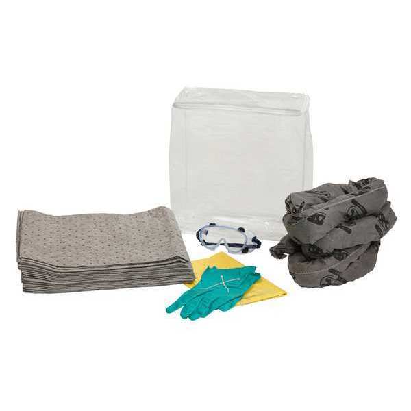 Spill Kit, 20 Pad, Bag, 17