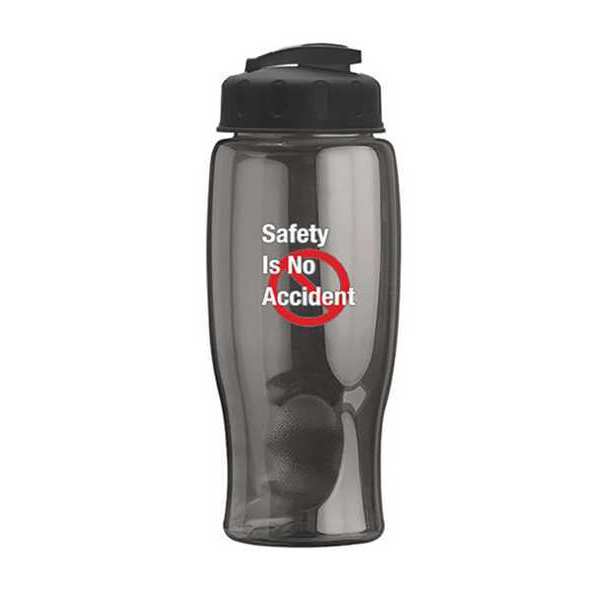 Water Bottle, 27oz., Gray