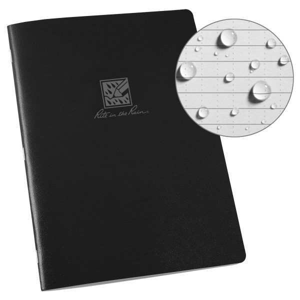 All Weather Notebook, Black, Field Flex