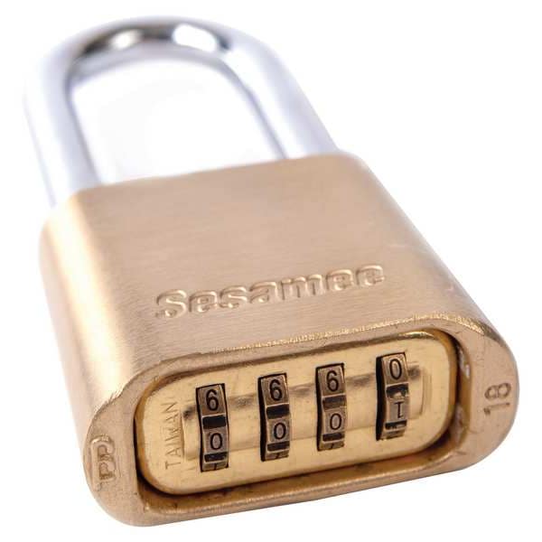 Combination Padlock, 4 Numbers
