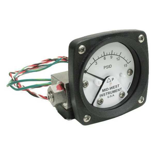 Differential Pressure Gauge and Switch