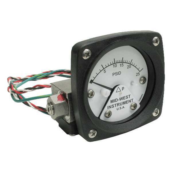 Differential Pressure Gauge and Switch