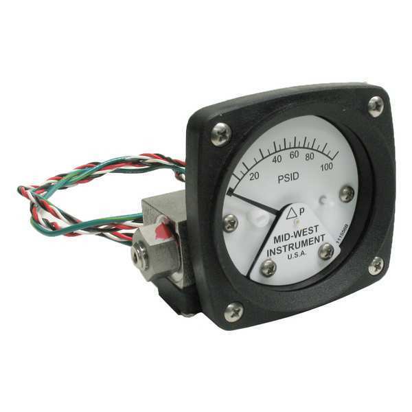Differential Pressure Gauge and Switch