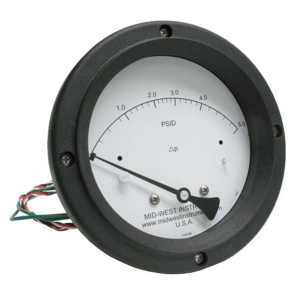 Differential Pressure Gauge and Switch