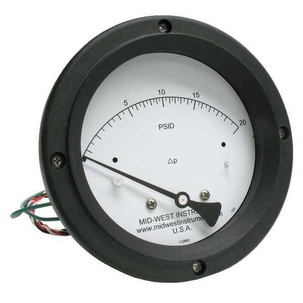 Differential Pressure Gauge and Switch