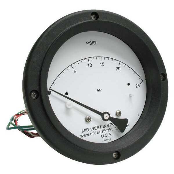 Differential Pressure Gauge and Switch