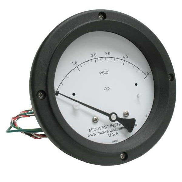 Differential Pressure Gauge and Switch
