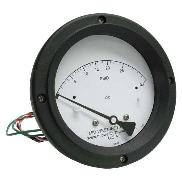 Differential Pressure Gauge and Switch