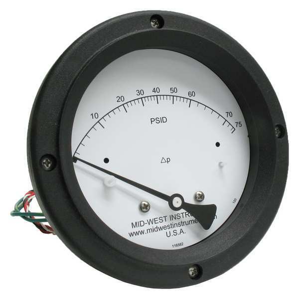 Differential Pressure Gauge and Switch