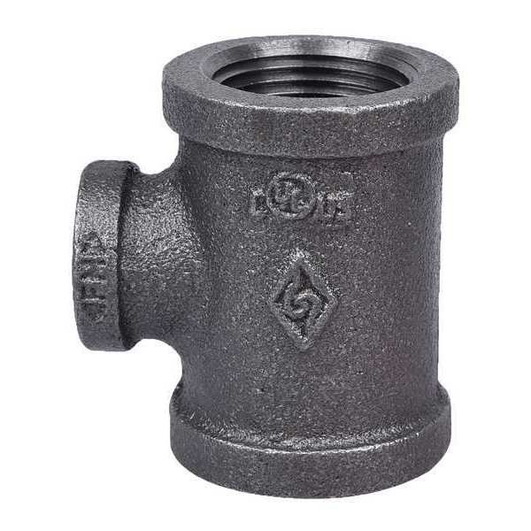 Reducing Tee, 1 In. x 1/4 In. x 1 In.