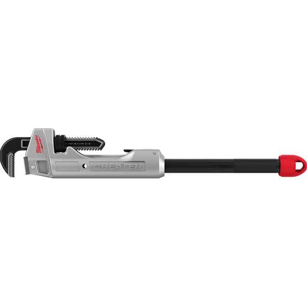24 in L 2 1/2 in Cap. Aluminum Pipe Wrench