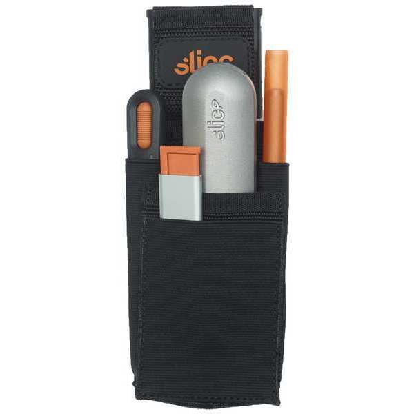 Tool Holster, Belt Clip, Black, 5 Pockets