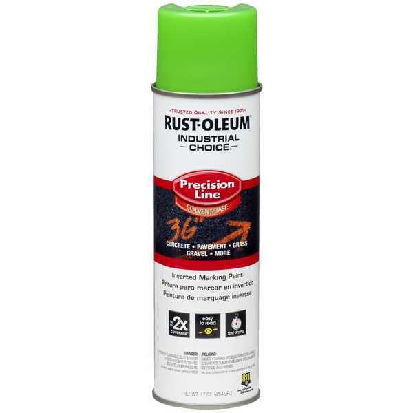 Line Marking Paint, 20oz, FluorescentGreen