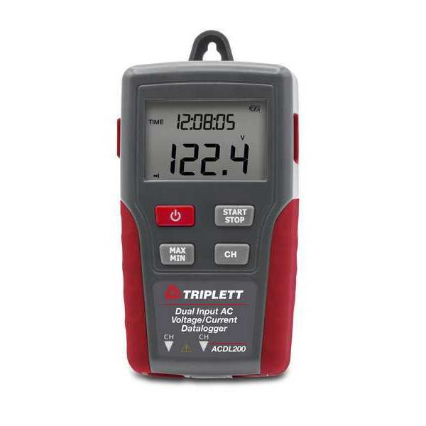 Dual TRMS Voltage and Current Datalogger