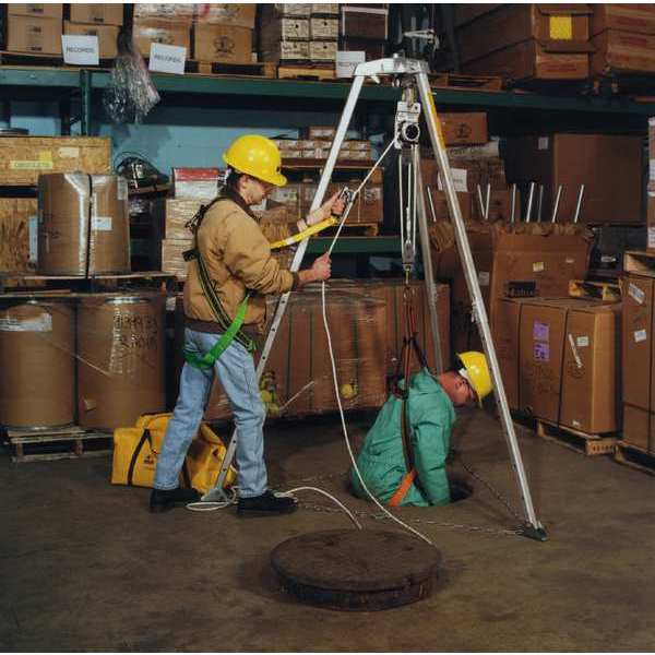 Rescue system, Silver, 300 lb Capacity