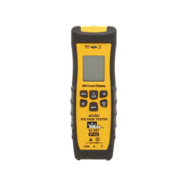 Voltage Tester, CAT IV 600V, LCD