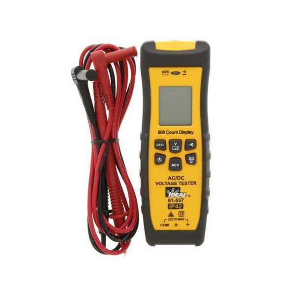 Voltage Tester, CAT IV 600V, LCD