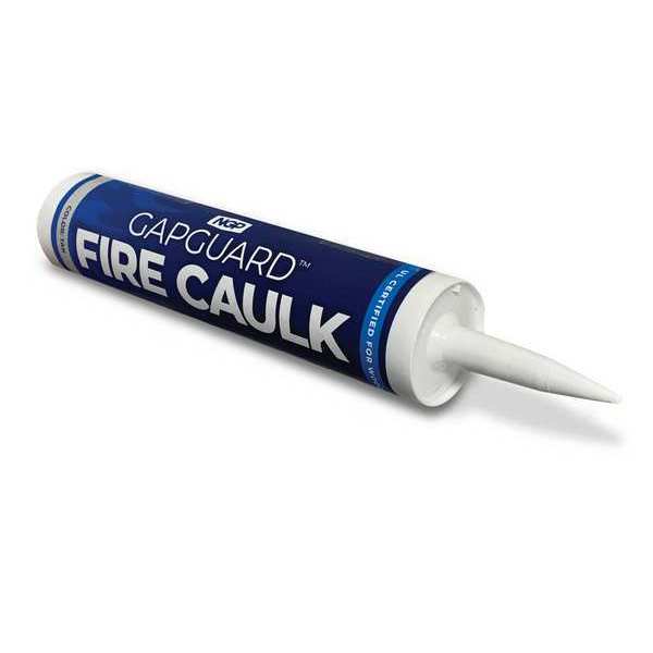 Fire Door Caulk, Cartridge, Tan, 10 PK