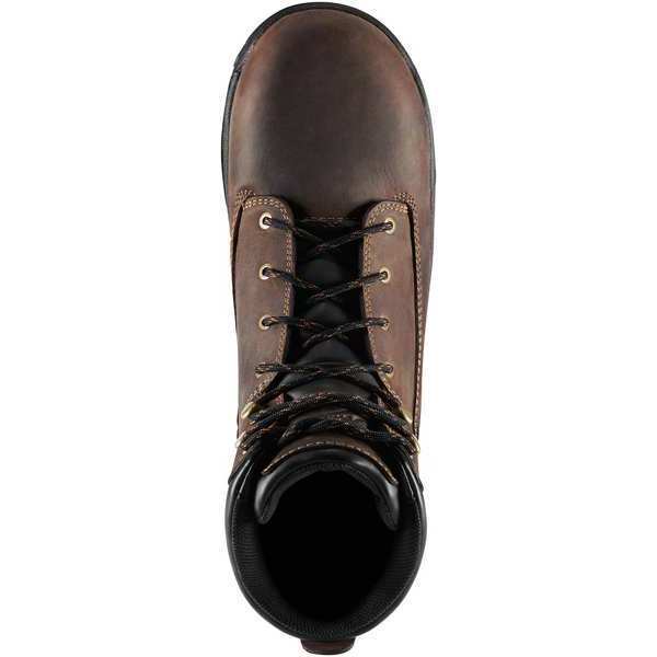 Size 9 Men's 6 in Work Boot Aluminum Work Boot, Brown