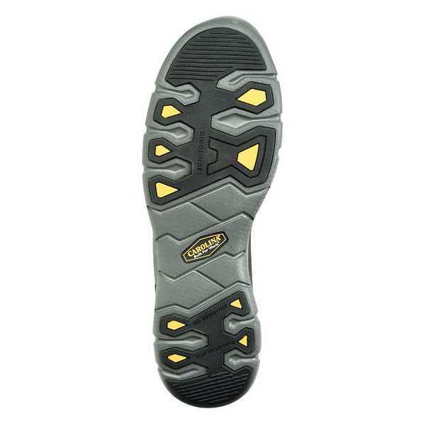 Size 8 1/2 Men's Athletic Shoe Aluminum Work Shoe, Dark Gray