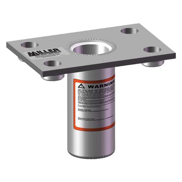 Floor Flush mount sleeve, Zinc Plated
