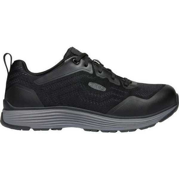 Size 14 Men's Athletic Shoe Aluminum Safety Shoes, Steel Grey/Black