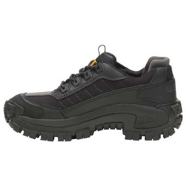 Size 9 1/2 Men's Hiker Shoe Steel Safety Footwear, Black