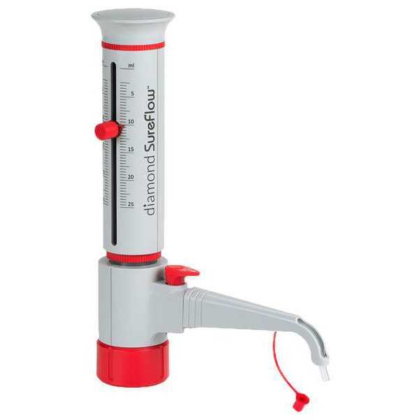 Bot Top Dspnsr, 25mL, Min 2.5 mL-Max 25 mL