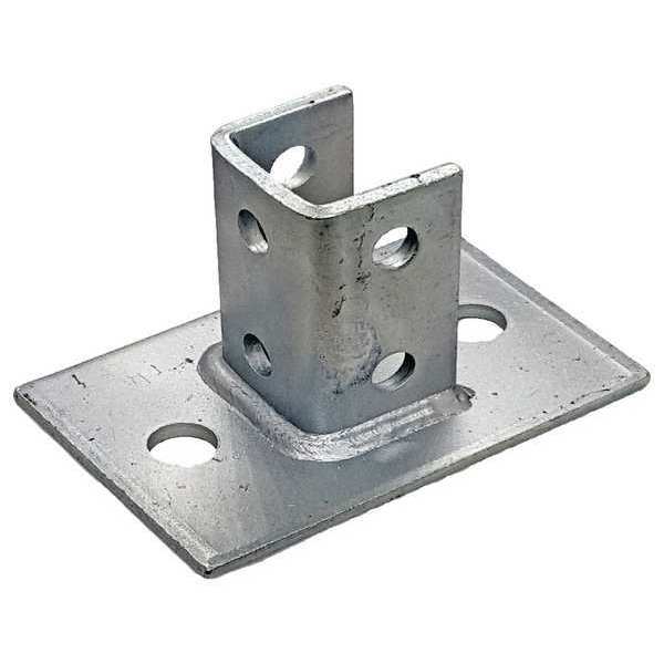Strut Channel Fitting, Silver, 1/4